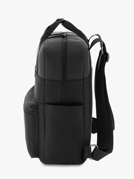 Rugzak 1 Compartiment Kapten and son Zwart backpack S ander zicht 2